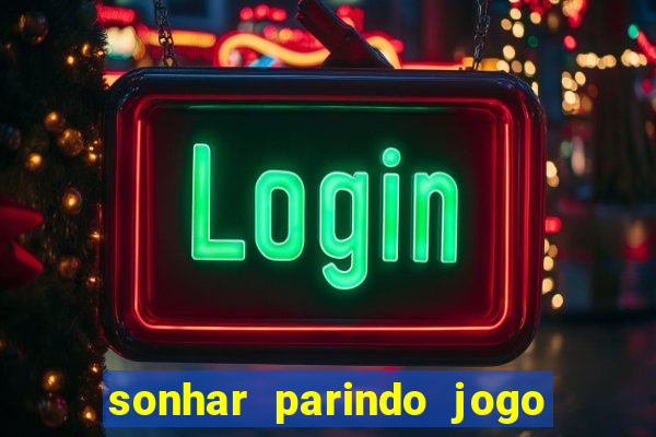 sonhar parindo jogo do bicho